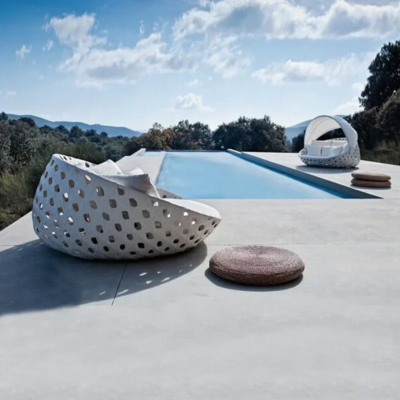 Открытый откидной стул из ротанга, диван-кровать, открытый балкон, круглая кровать под открытым небом, кровать из ротанга
Открытый откидной стул из ротанга, диван-кровать, открытый балкон, круглая кровать под открытым небом, кровать из ротанга