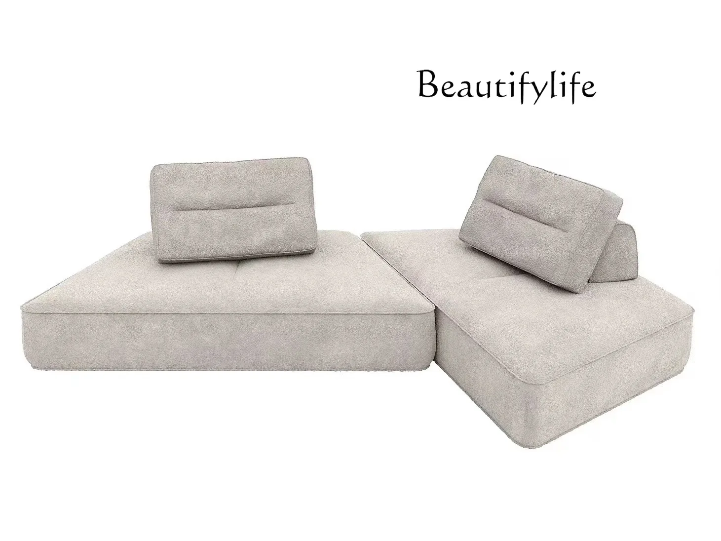 Nordic large apartment living room movable free combination fabric sofa tofu block module simple sofa
Nordic large apartment living room movable free combination fabric sofa tofu block module simple sofa