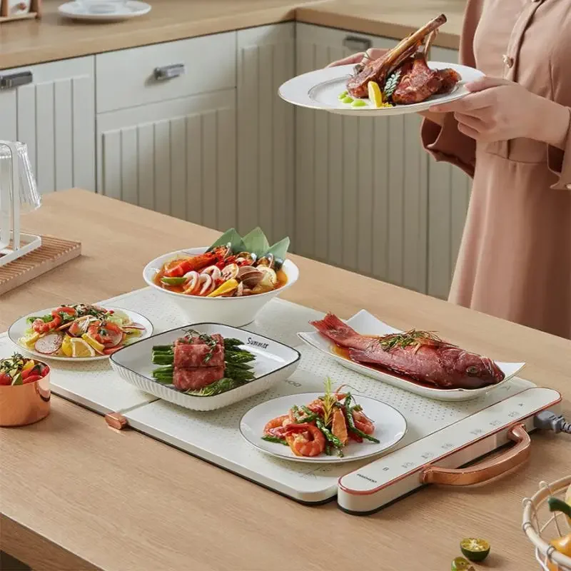 DAEWOO Electric Food Warmer 695x420x26mm 360W 220V Foldable Food Warming Plate Multifunctional Food Heating Table Mat Warmer
DAEWOO Electric Food Warmer 695x420x26mm 360W 220V Foldable Food Warming Plate Multifunctional Food Heating Table Mat Warmer