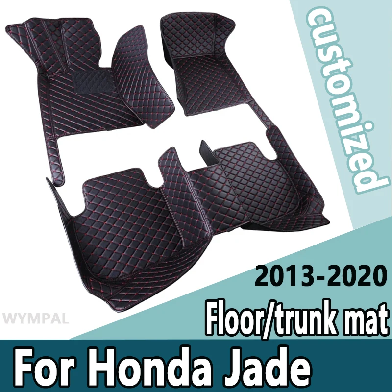 Car Mats For Honda Jade FR4 FR5 2013~2020 Luxury Leather Floor Mat Set Carpet Rug Auto Foot Pads interior parts Car Accessories
Car Mats For Honda Jade FR4 FR5 2013~2020 Luxury Leather Floor Mat Set Carpet Rug Auto Foot Pads interior parts Car Accessories
