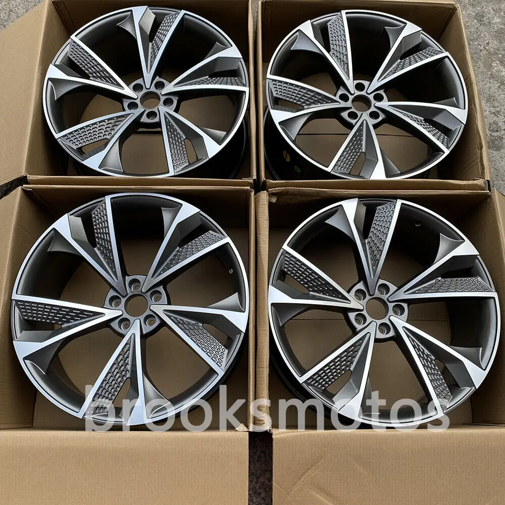 22" NEW RS7 GRAY STYLE WHEELS RIMS FITS 2016+ AUDI Q7 Q8 RS Q7 RS Q8 SET OF 4
22" NEW RS7 GRAY STYLE WHEELS RIMS FITS 2016+ AUDI Q7 Q8 RS Q7 RS Q8 SET OF 4