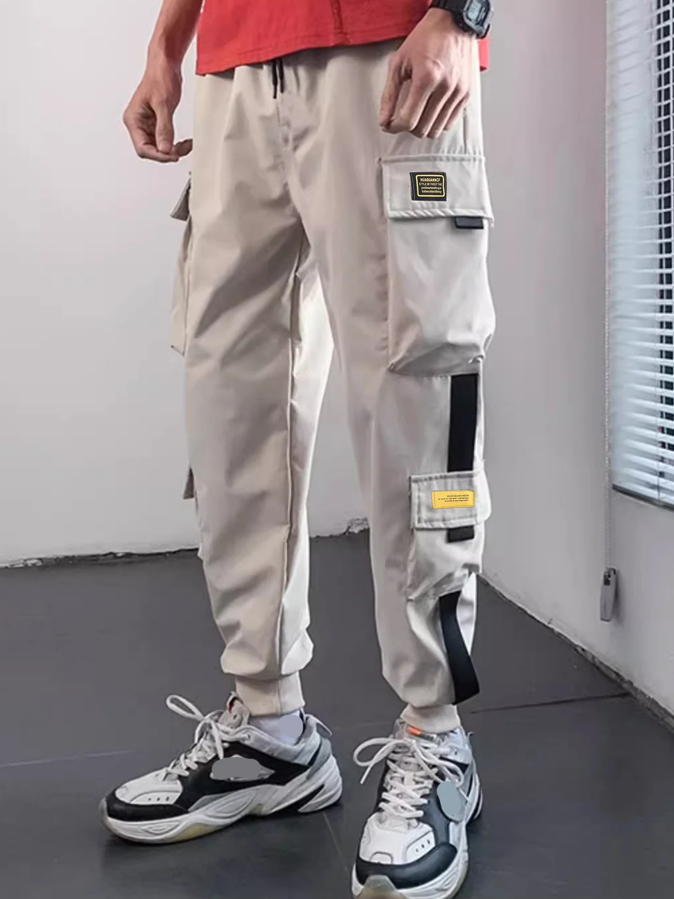 Spring And Summer New Cargo Pants Men'S Camouflage Loose Drawstring Work Pants Slim Fit Casual Pants With Pocket For Men
Spring And Summer New Cargo Pants Men'S Camouflage Loose Drawstring Work Pants Slim Fit Casual Pants With Pocket For Men