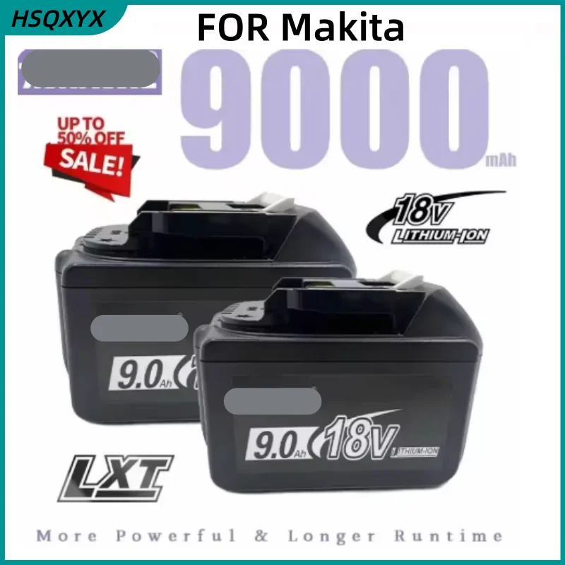 Original 18V 9Ah for Makita battery, rechargeable battery, power tool Makita 18V lithium battery
Original 18V 9Ah for Makita battery, rechargeable battery, power tool Makita 18V lithium battery