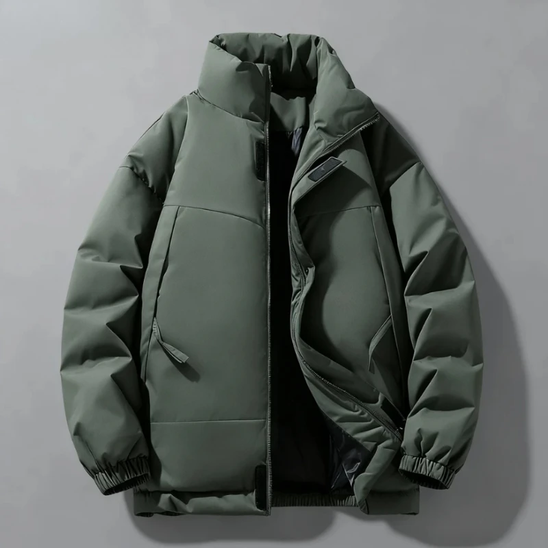 Autumn and Winter New Men's Warm and Comfortable Cotton Jacket with Thick Velvet, Versatile High Quality Simple Coat for Men
Autumn and Winter New Men's Warm and Comfortable Cotton Jacket with Thick Velvet, Versatile High Quality Simple Coat for Men