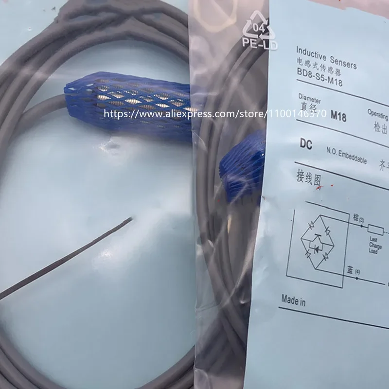 3Pcs New High Quality Proximity Switch BD8-S4-M18S BD5-S5-M18 BD5-S6-M18 BD8-S8-M18 BD8-S7-M18
3Pcs New High Quality Proximity Switch BD8-S4-M18S BD5-S5-M18 BD5-S6-M18 BD8-S8-M18 BD8-S7-M18
