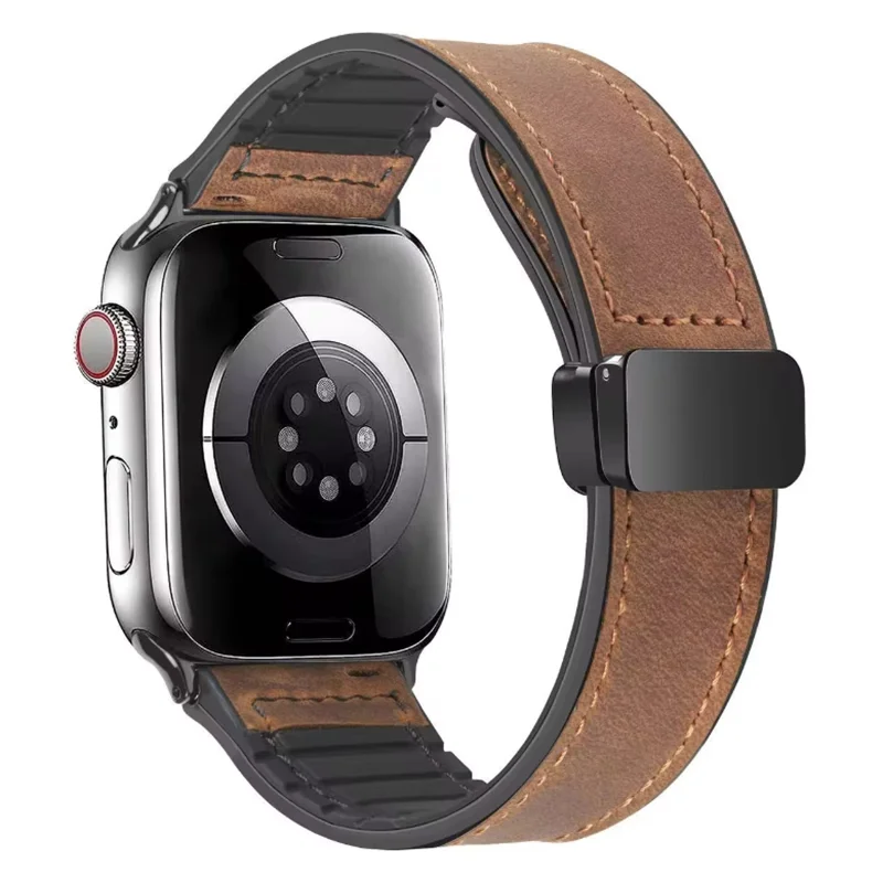 Leather Strap For Apple Watch Band 49mm 44 45 42mm 40 46 38 41mm Magnetic Bracelet Correa IWatch Ultra Series 10 9 8 7 SE 6 2029
Leather Strap For Apple Watch Band 49mm 44 45 42mm 40 46 38 41mm Magnetic Bracelet Correa IWatch Ultra Series 10 9 8 7 SE 6 2029