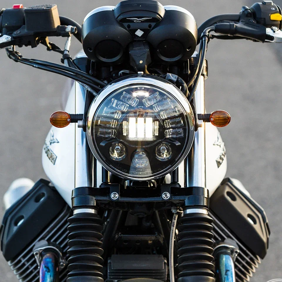 Chiefdom 7 Inches LED Dynamic Headlights 883 XL1200 Motorcycle New Amber Blue Waterproof High Beam Turn Signal Accessories
Chiefdom 7 Inches LED Dynamic Headlights 883 XL1200 Motorcycle New Amber Blue Waterproof High Beam Turn Signal Accessories