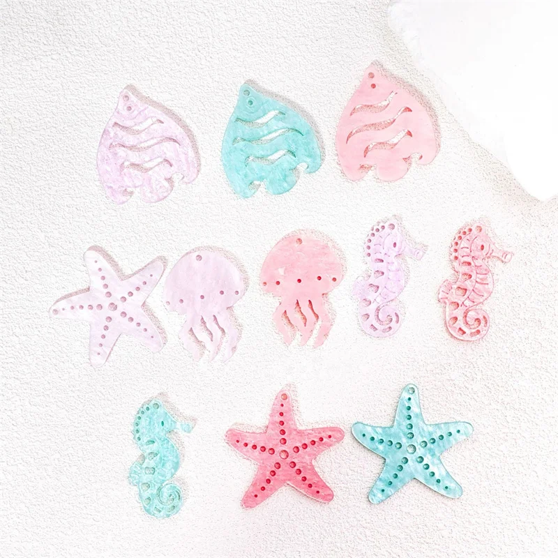 Newest 50pcs/lot color print Ocean style fish Seahorse jellyfish shape acrylic beads diy jewelry garment hair accessory
Newest 50pcs/lot color print Ocean style fish Seahorse jellyfish shape acrylic beads diy jewelry garment hair accessory