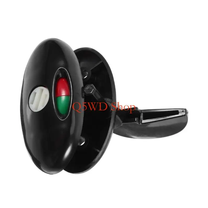 Q5WD Toilet Lock with Occupied Sign Privacy Plastic Door Lock Hardware
Q5WD Toilet Lock with Occupied Sign Privacy Plastic Door Lock Hardware