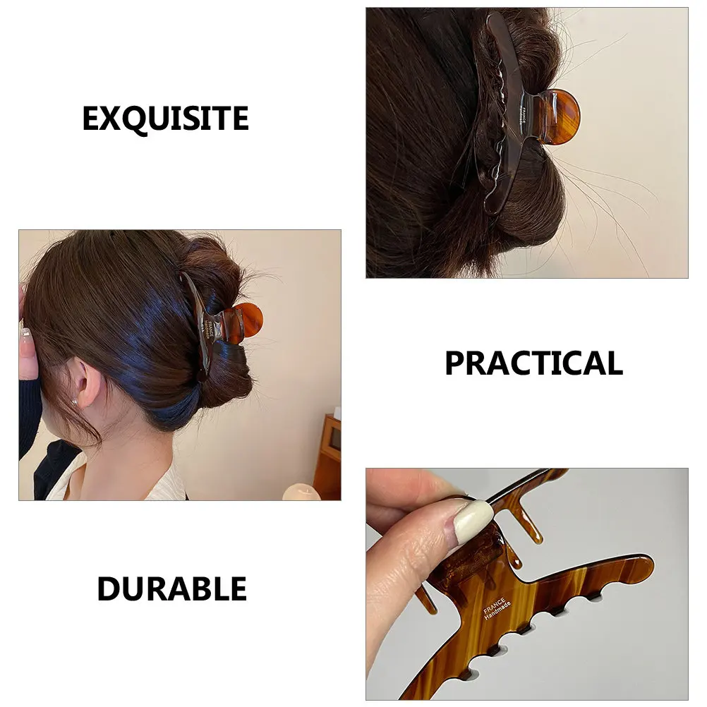 Заколка-краб для волос из ацетата, прочная, простой дизайн, для женщин, на весь день, аксессуар для волос
Заколка-краб для волос из ацетата, прочная, простой дизайн, для женщин, на весь день, аксессуар для волос