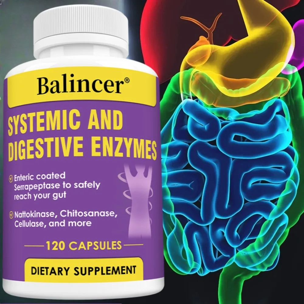 Digestive Enzymes Vegan Formula for Digestive Support Gut Health Immune System Health 120 Count Non-GMO
Digestive Enzymes Vegan Formula for Digestive Support Gut Health Immune System Health 120 Count Non-GMO