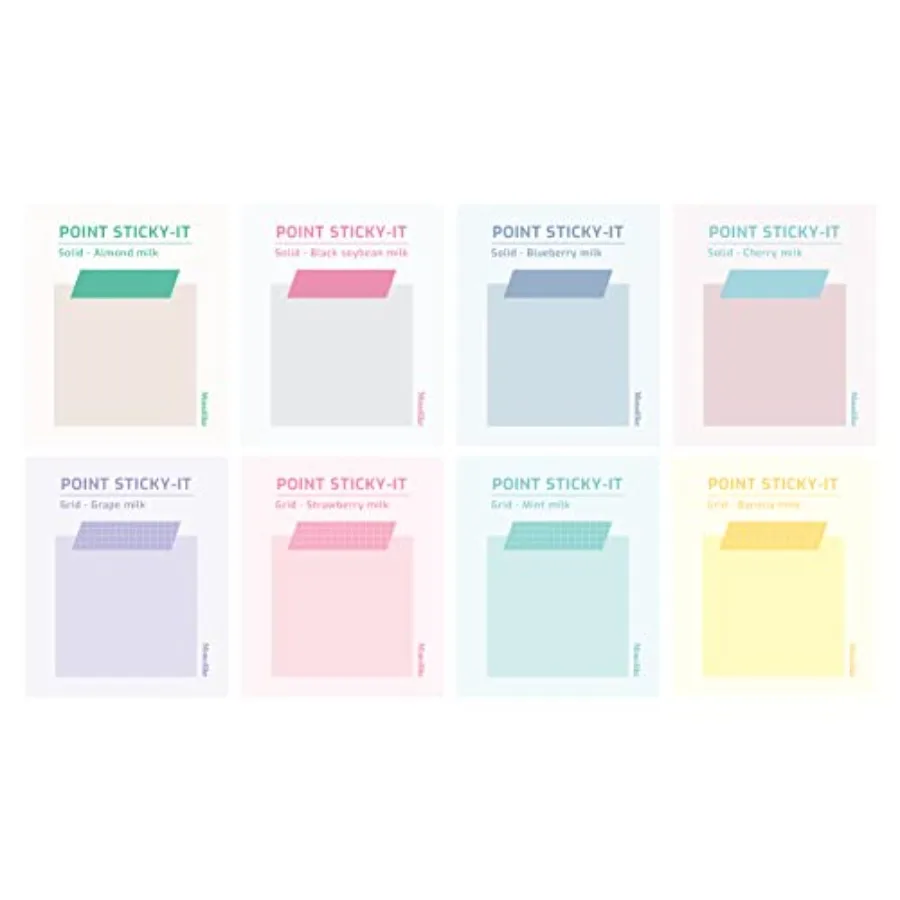 Sticky-it -8p Set Self-Adhesive Memo Pad 30 Sheets
Sticky-it -8p Set Self-Adhesive Memo Pad 30 Sheets