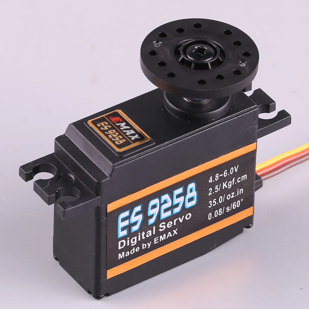 EMAX ES9258 25 г цифровой замок хвостовой сервопривод для вертолета 450 аксессуары для модели самолета с дистанционным управлением
EMAX ES9258 25 г цифровой замок хвостовой сервопривод для вертолета 450 аксессуары для модели самолета с дистанционным управлением