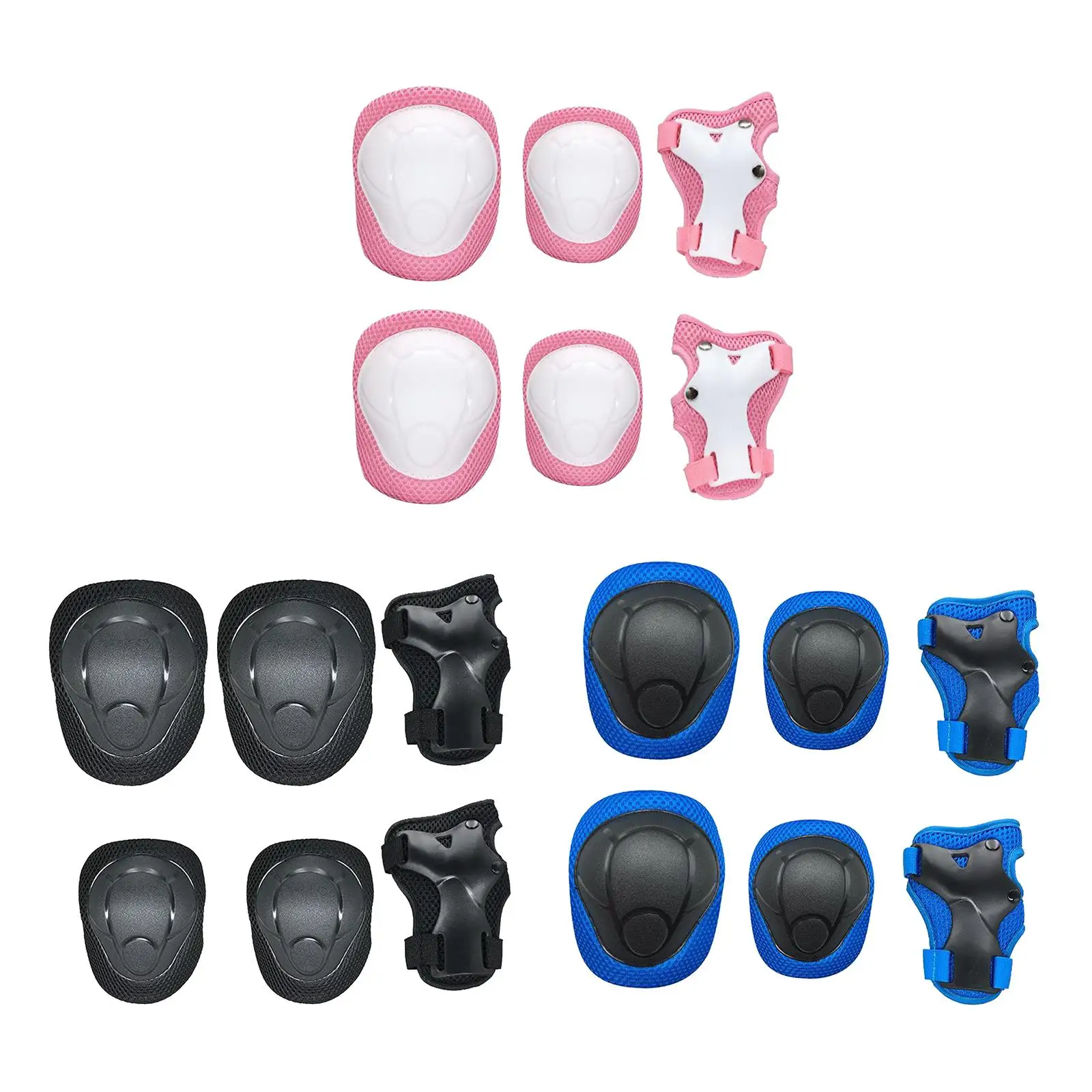 Kid's Bike Sport Protective Gear Knee Elbow Wrist Guard Pad Set
Kid's Bike Sport Protective Gear Knee Elbow Wrist Guard Pad Set