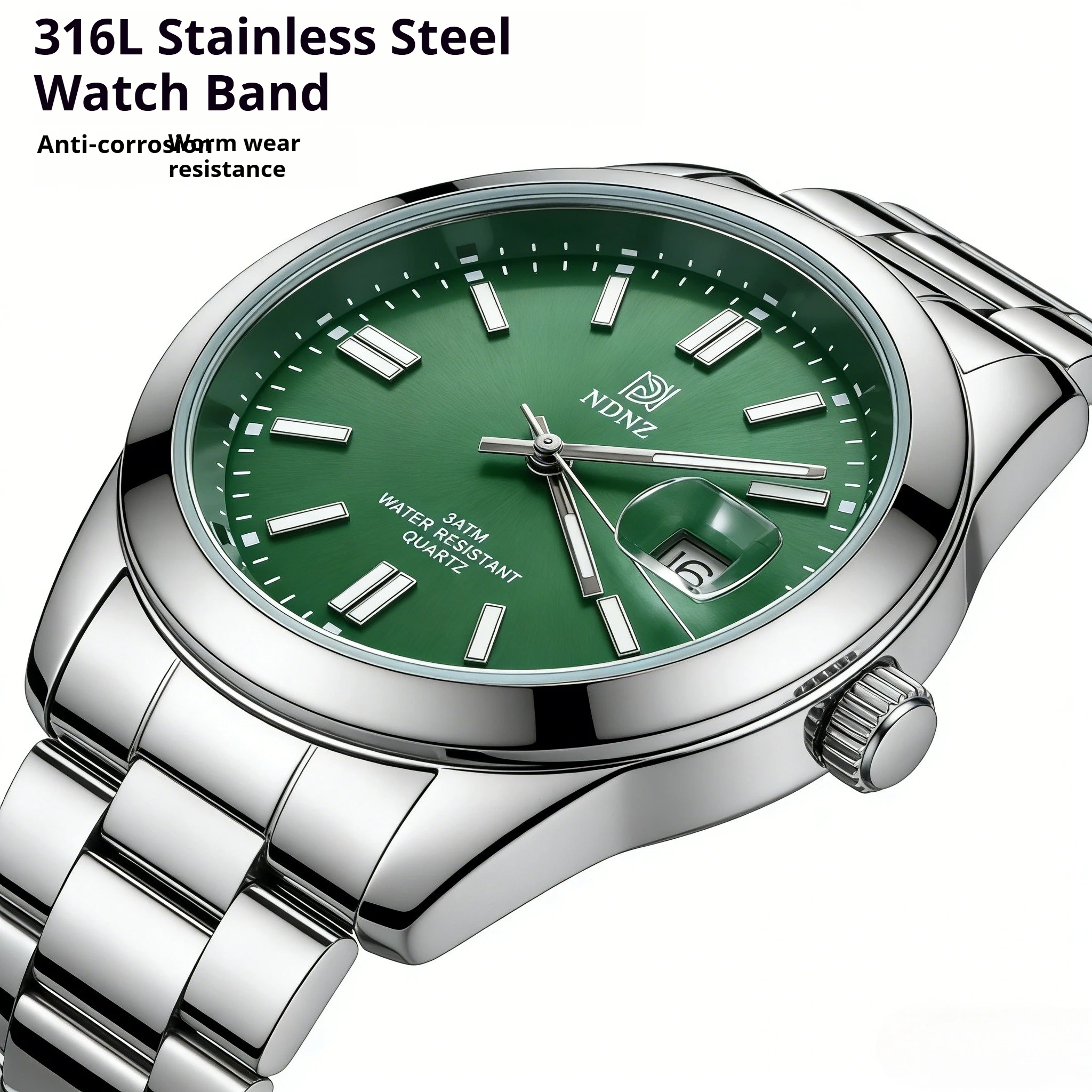 NDNZ Luminous Couple Watch Stainless Steel Waterproof Japanese Movement Date Display Luxury Wristwatch
NDNZ Luminous Couple Watch Stainless Steel Waterproof Japanese Movement Date Display Luxury Wristwatch