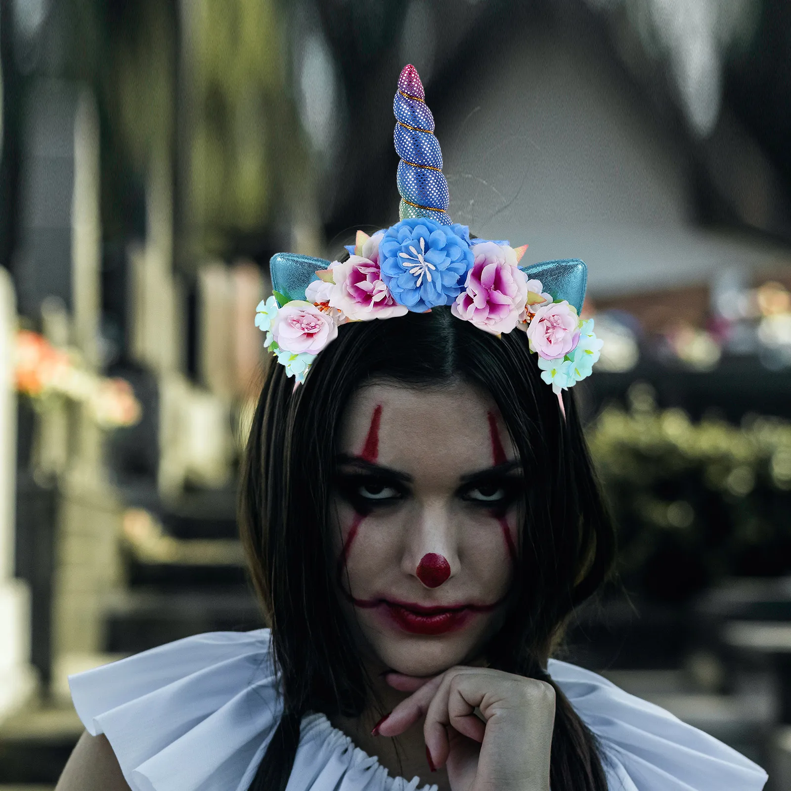 Креативная прочная повязка на голову с единорогом, аксессуар для волос на Хэллоуин, костюм, косплей, маскарад, сценическое украшение, подарок для девочек
Креативная прочная повязка на голову с единорогом, аксессуар для волос на Хэллоуин, костюм, косплей, маскарад, сценическое украшение, подарок для девочек