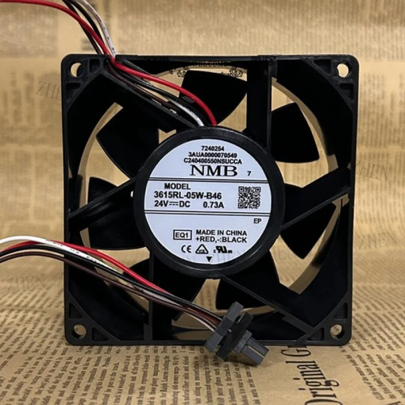 Y 1PCS New FOR NMB 3615RL-05W-B46 DC 24V 0.73A Cooling Fan # QW.
Y 1PCS New FOR NMB 3615RL-05W-B46 DC 24V 0.73A Cooling Fan # QW.
