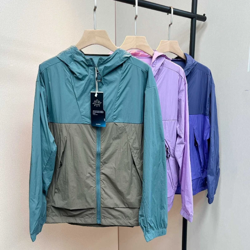 Summer New Men Women Color Block Thin Breathable Jacket UPF 50+ Sun Protection Skin Coat Lightweight Outdoor Hiking Fishing
Summer New Men Women Color Block Thin Breathable Jacket UPF 50+ Sun Protection Skin Coat Lightweight Outdoor Hiking Fishing
