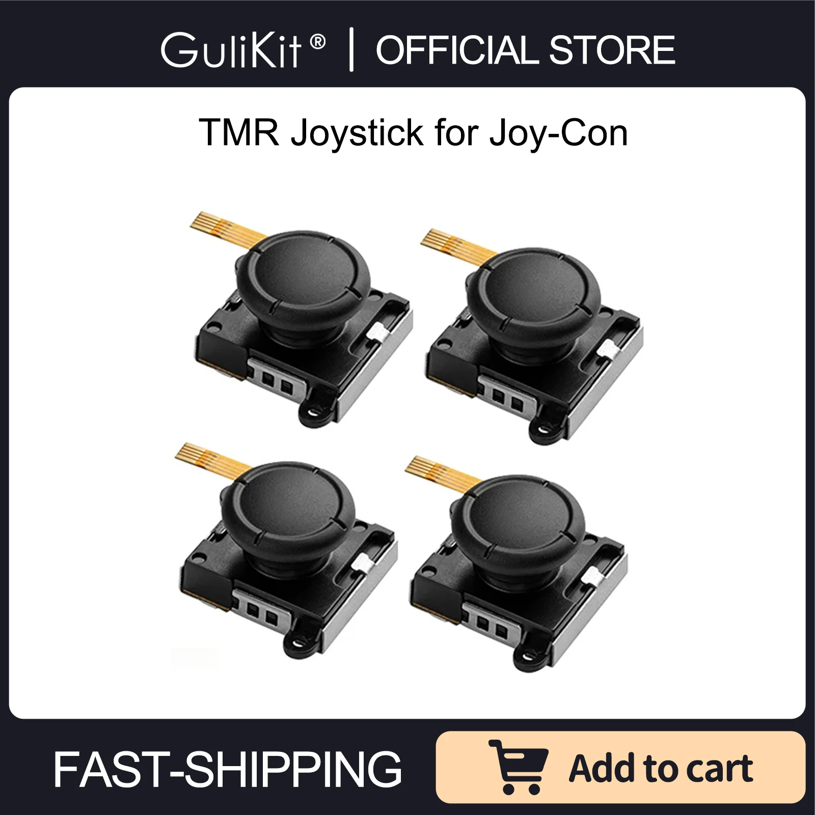 10 Pairs Gulikit TMR Sensing Joystick for JoyCon Replacement No Drifting Electromagnetic Stick for Nintendo Swicth /OLED/LITE
10 Pairs Gulikit TMR Sensing Joystick for JoyCon Replacement No Drifting Electromagnetic Stick for Nintendo Swicth /OLED/LITE