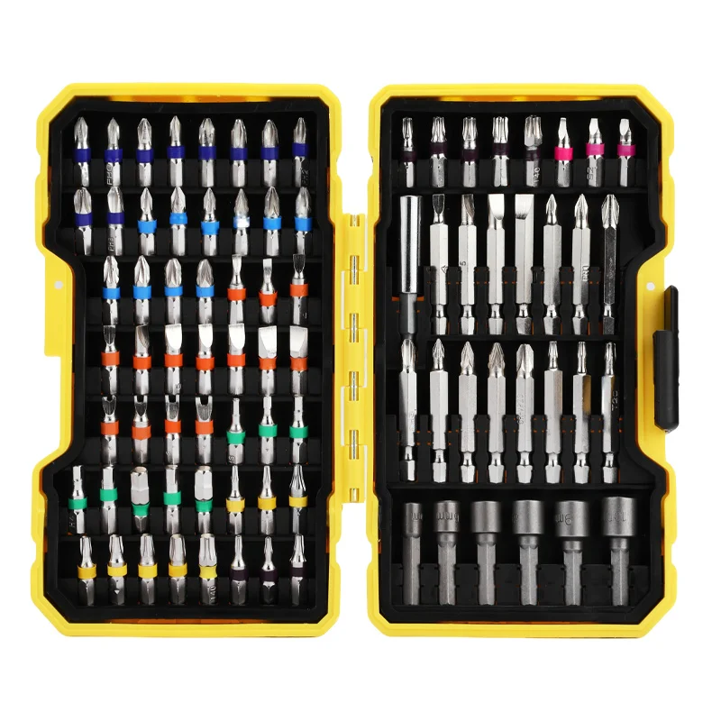 83Pcs CR-V Steel Magnetic Bit Set, 25mm/75mm Bits, Sockets, Extension Rod, for Home Repair, DIY, Auto, Digital Device Assembly
83Pcs CR-V Steel Magnetic Bit Set, 25mm/75mm Bits, Sockets, Extension Rod, for Home Repair, DIY, Auto, Digital Device Assembly
