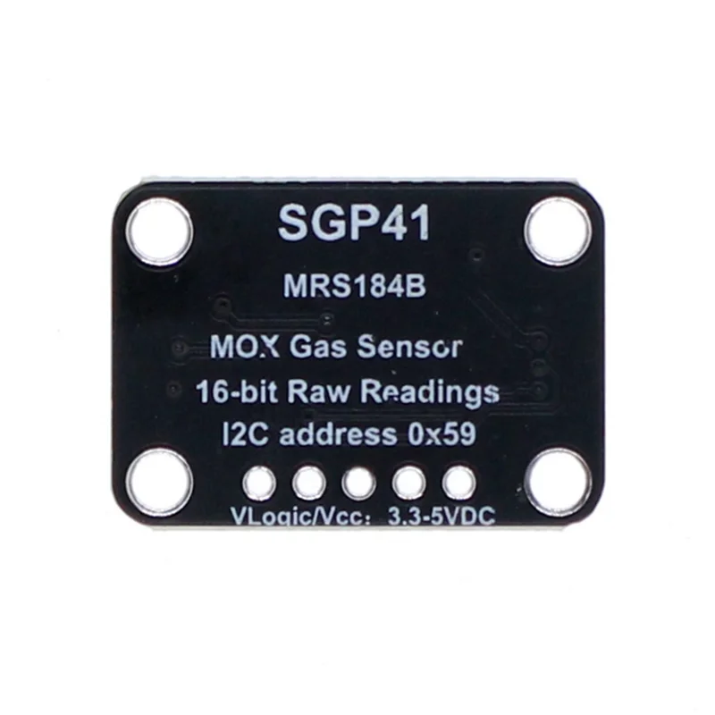 Suitable STEMMA QT/Qwiic Interface SGP41 Air Quality Sensor Module Dual Index VOC/Nox For Environmental Testing SGP41 Module
Suitable STEMMA QT/Qwiic Interface SGP41 Air Quality Sensor Module Dual Index VOC/Nox For Environmental Testing SGP41 Module