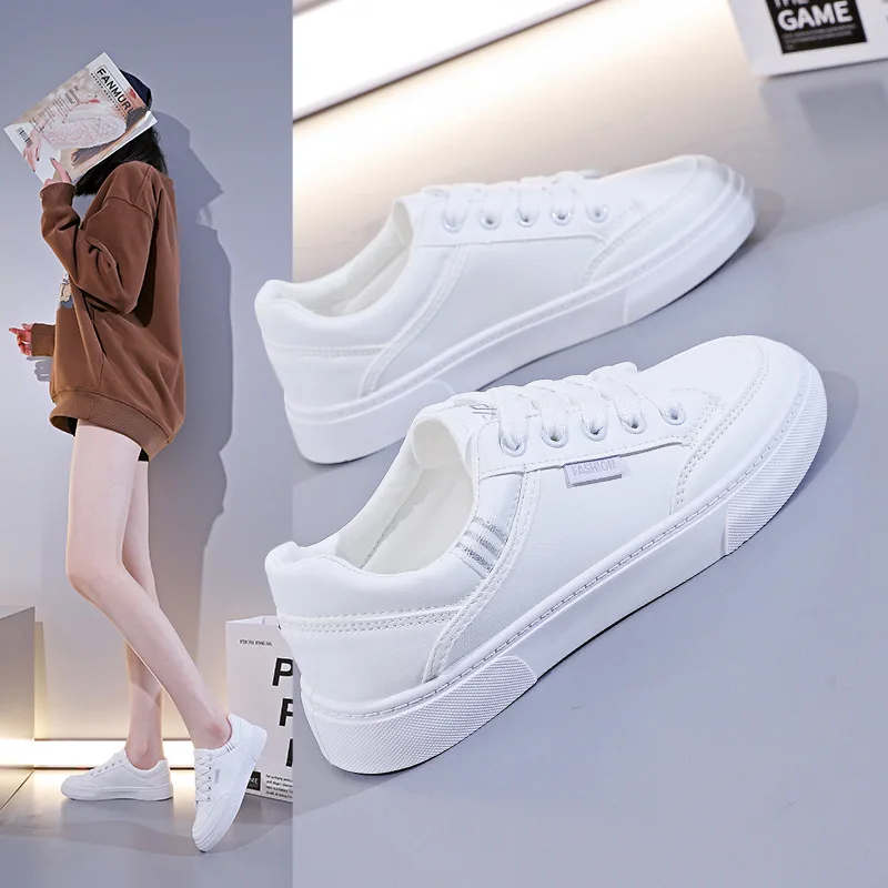 Ladies Vulcanized Shoes Fashionable and Comfortable New Versatile Internet Famous and Popular Casual Flat Shoes
Ladies Vulcanized Shoes Fashionable and Comfortable New Versatile Internet Famous and Popular Casual Flat Shoes