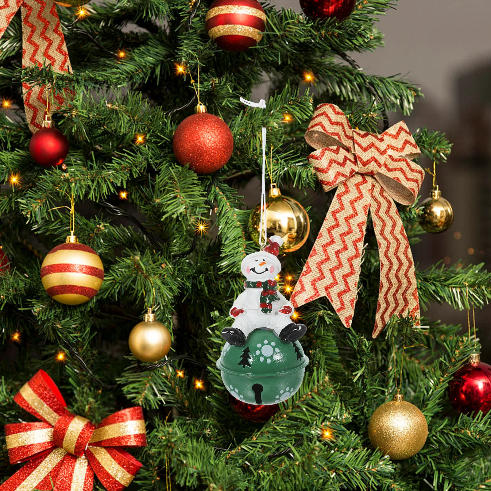 Christmas Tree Hanging Decor Lightweight Hanging Bell Pendant with Rope for Xmas Home Festival Ornament
Christmas Tree Hanging Decor Lightweight Hanging Bell Pendant with Rope for Xmas Home Festival Ornament