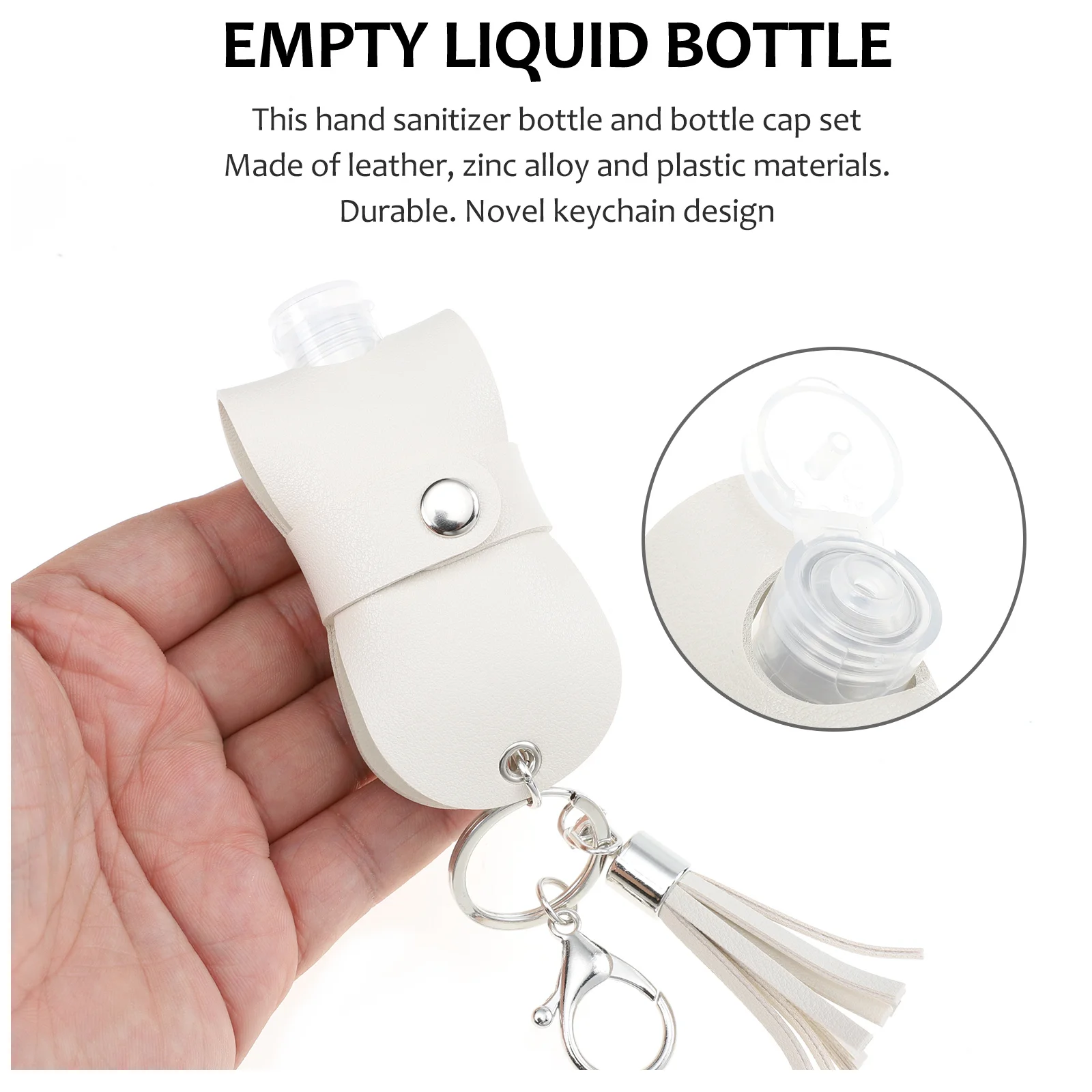 Portable Travel Bottle For Liquid Essential Oil Perfume Toiletry Lotion Soap Holder Keychain Leak Proof Cap With Key
Portable Travel Bottle For Liquid Essential Oil Perfume Toiletry Lotion Soap Holder Keychain Leak Proof Cap With Key