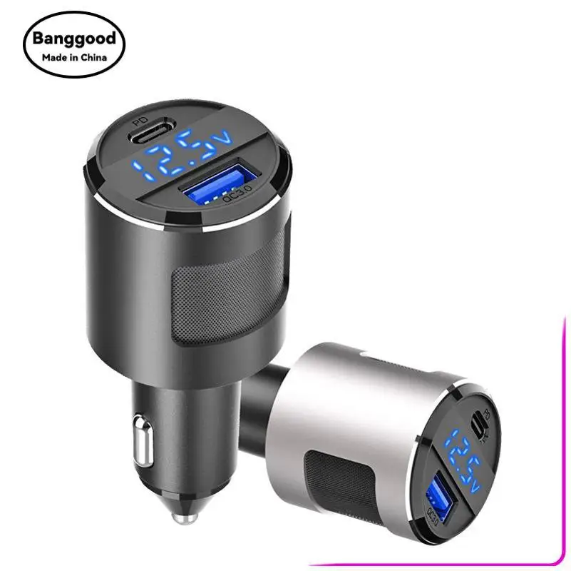 65W High-power Car Charger PD Interface QC3.0 Fast Charging Voltage Monitoring SC01 Notebook Computer
65W High-power Car Charger PD Interface QC3.0 Fast Charging Voltage Monitoring SC01 Notebook Computer
