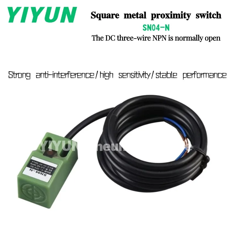 Angle - column inductive proximity switch SN04-N DC three - wire DC24V normally open NPN sensor 10pcs
Angle - column inductive proximity switch SN04-N DC three - wire DC24V normally open NPN sensor 10pcs