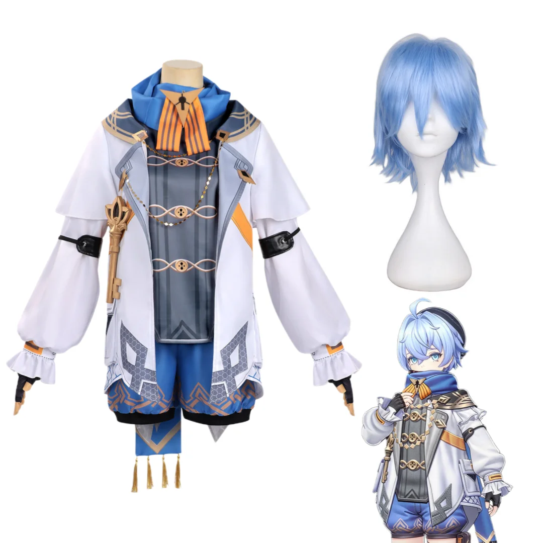 Game Neverness to Everness NTE Edgar Cosplay Costume Wig Full Set Halloween Party Outfit
Game Neverness to Everness NTE Edgar Cosplay Costume Wig Full Set Halloween Party Outfit