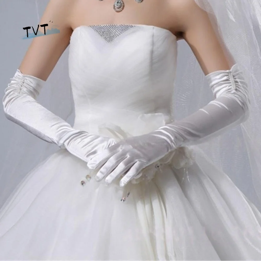 Photography Elegant Beaded Bridal Gloves Long Full Finger Wedding Gloves White Black Satin Gloves Evening Party
Photography Elegant Beaded Bridal Gloves Long Full Finger Wedding Gloves White Black Satin Gloves Evening Party