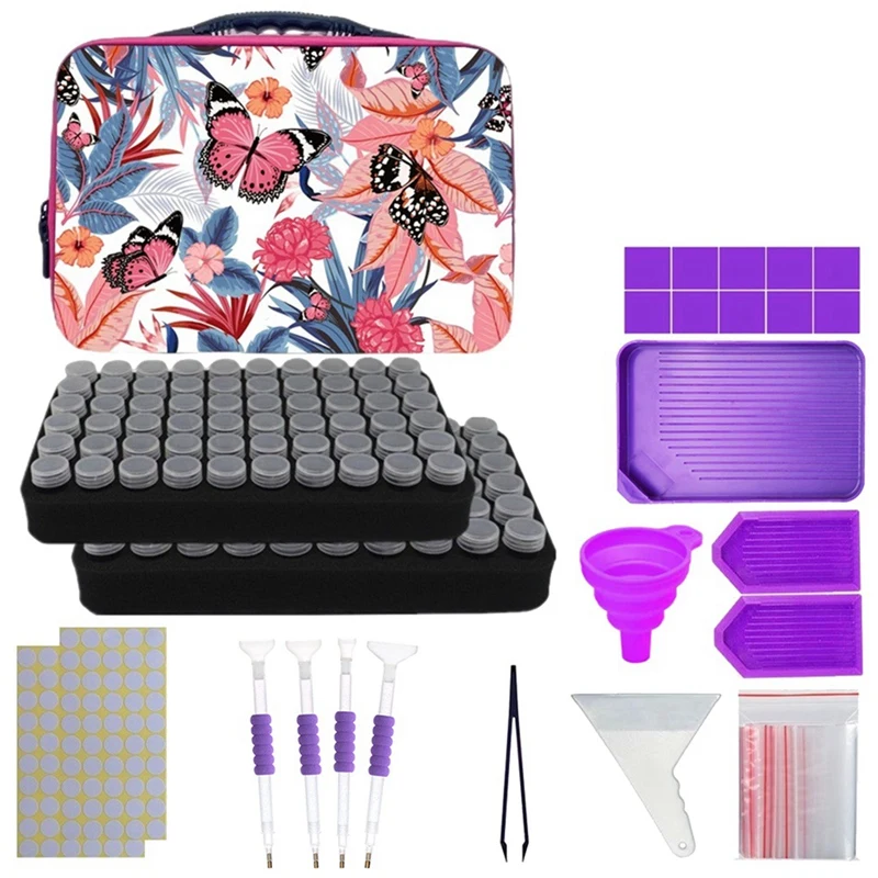 Diamond Painting Storage Box 120 Slots Diamond Art Accessories And Tools For 5D Diamond Painting Kit Storage Box
Diamond Painting Storage Box 120 Slots Diamond Art Accessories And Tools For 5D Diamond Painting Kit Storage Box