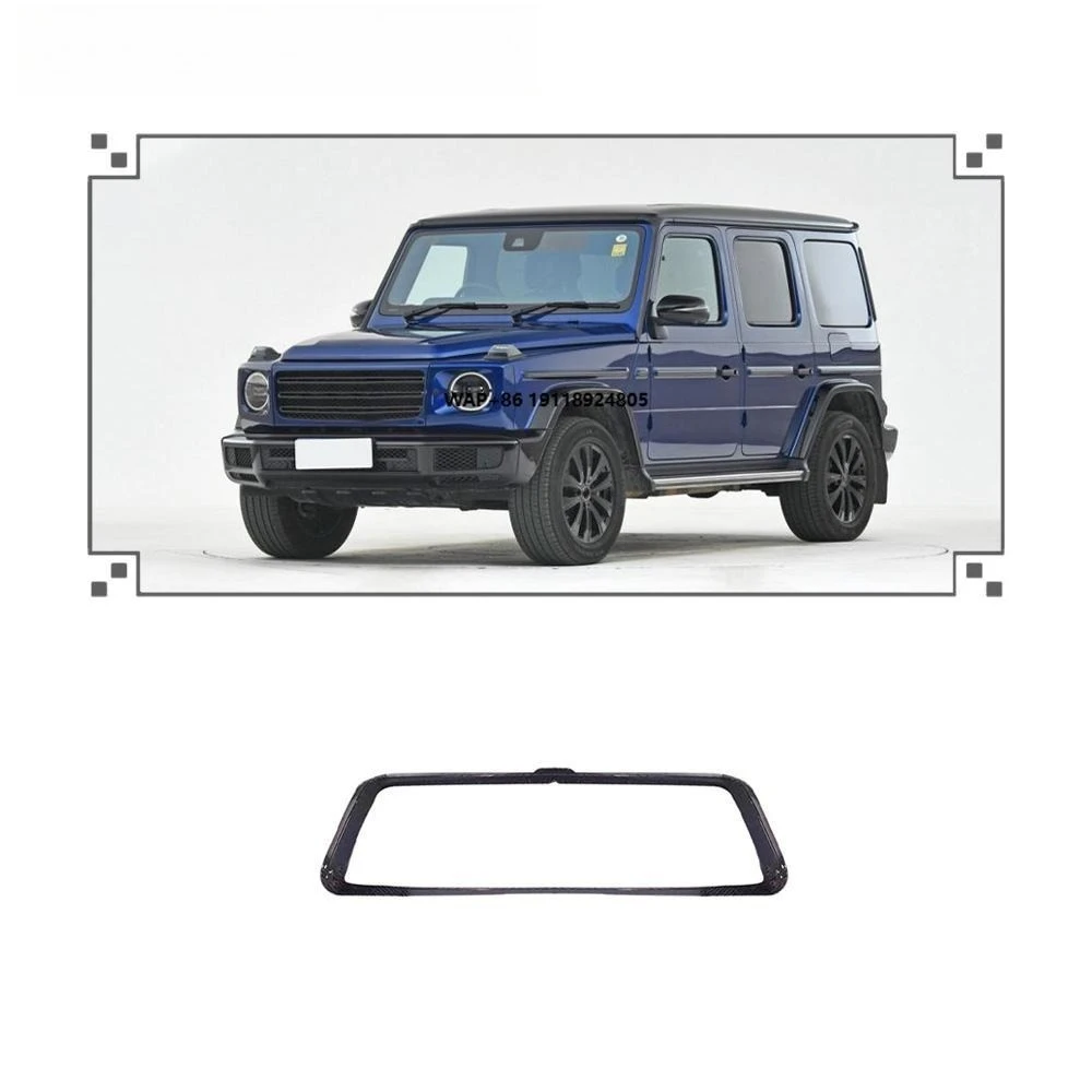 Fitment Guaranteed Carbon Fiber Car Hood Air Grille Vent Trims for Benz W463 W464 G500 G63 2019
Fitment Guaranteed Carbon Fiber Car Hood Air Grille Vent Trims for Benz W463 W464 G500 G63 2019