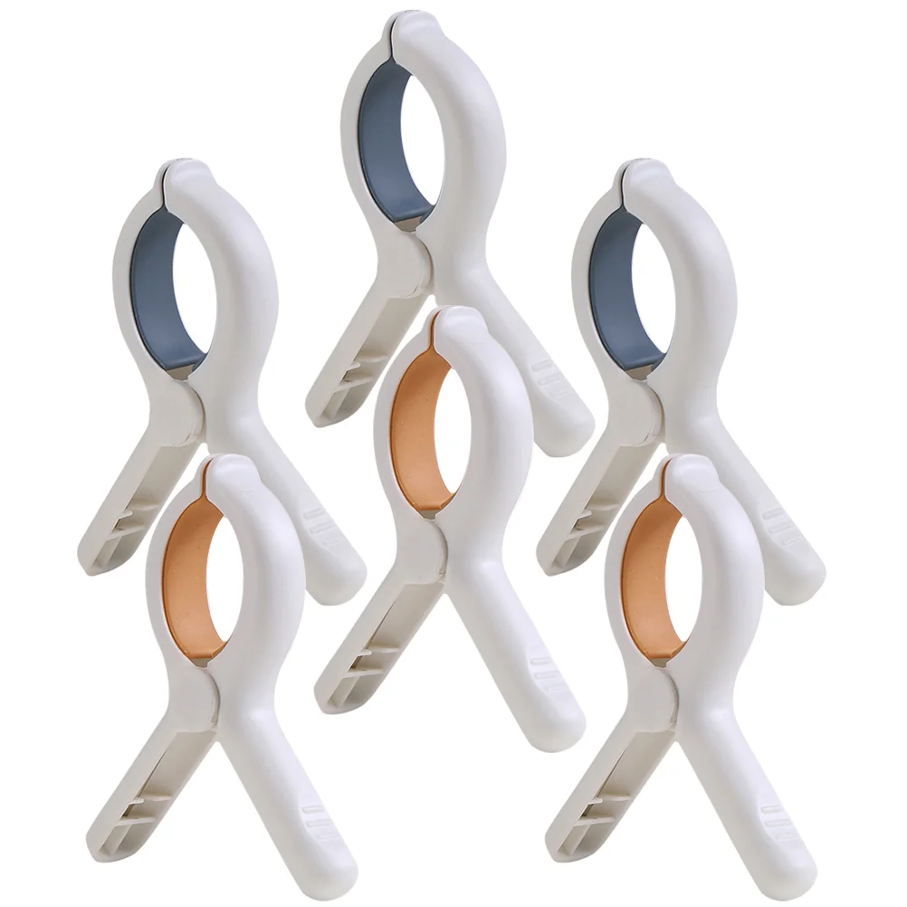 6 Pcs Clothes Hangers Household Fixed Windproof Clip 6pcs Clothesclips Quilt Clothespins for Hanging Clamps Travel
6 Pcs Clothes Hangers Household Fixed Windproof Clip 6pcs Clothesclips Quilt Clothespins for Hanging Clamps Travel