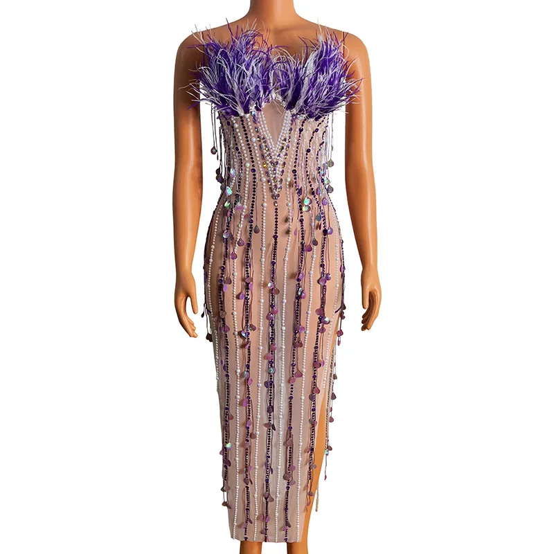 Side Split Temperament Slim Evening Dress Bar Nightclub Dancing Talent Show Live Emcee Host Star Red Carpet Vestidos Para Festas
Side Split Temperament Slim Evening Dress Bar Nightclub Dancing Talent Show Live Emcee Host Star Red Carpet Vestidos Para Festas