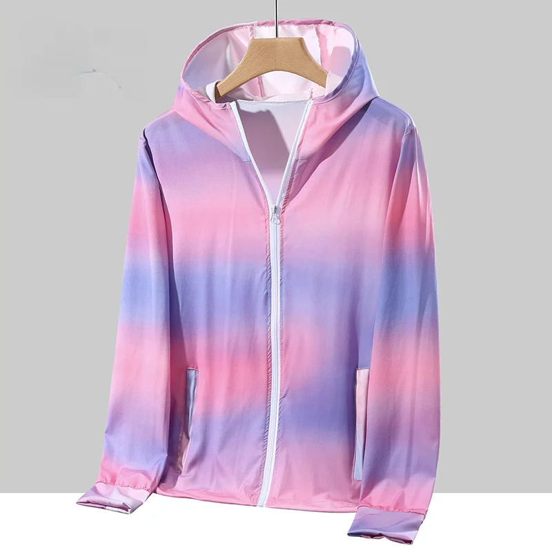 Summer Jackets Women Tie Dye Style Unisex Coats Female Casual Sunscreen Clothing Ultrathin Rainproof Fishing Sun Protection Coat
Summer Jackets Women Tie Dye Style Unisex Coats Female Casual Sunscreen Clothing Ultrathin Rainproof Fishing Sun Protection Coat