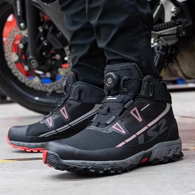 Мотоботы MBW015: Износостойкие дорожные ботинки для мужчин и женщин, для путешествий и ежедневных поездок, осенние, унисекс.
Мотоботы MBW015: Износостойкие дорожные ботинки для мужчин и женщин, для путешествий и ежедневных поездок, осенние, унисекс.