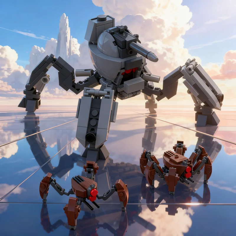 455pcs MOC CIS Droid Pack 3 Star Battle Model Building Blocks Construction Christmas Gifts DIY Creative Idea Brick Toy Education
455pcs MOC CIS Droid Pack 3 Star Battle Model Building Blocks Construction Christmas Gifts DIY Creative Idea Brick Toy Education