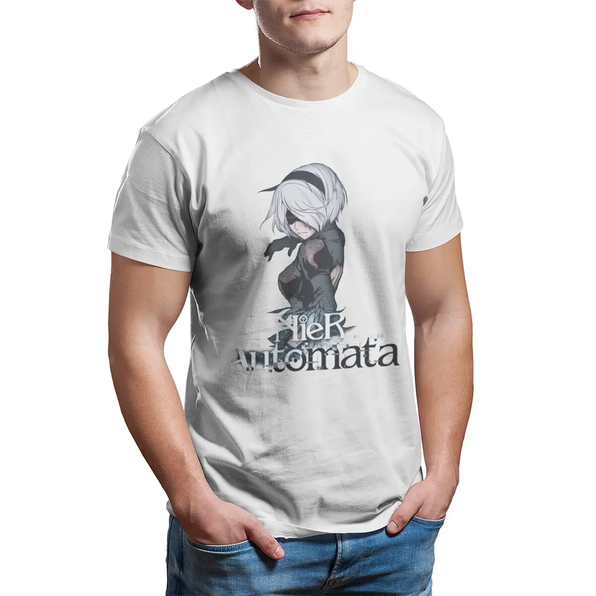 NieR Automata tops Cotton Unique Anime t shirts for men Big size Printed t-shirt plus size clothes japan video game hentai tee
NieR Automata tops Cotton Unique Anime t shirts for men Big size Printed t-shirt plus size clothes japan video game hentai tee