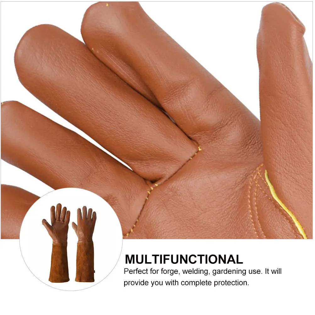 1 Pair Long Protective Gloves Gloves Work Hand Protection For Welding Gardening Stab-Proof Labor Safety Gear
1 Pair Long Protective Gloves Gloves Work Hand Protection For Welding Gardening Stab-Proof Labor Safety Gear