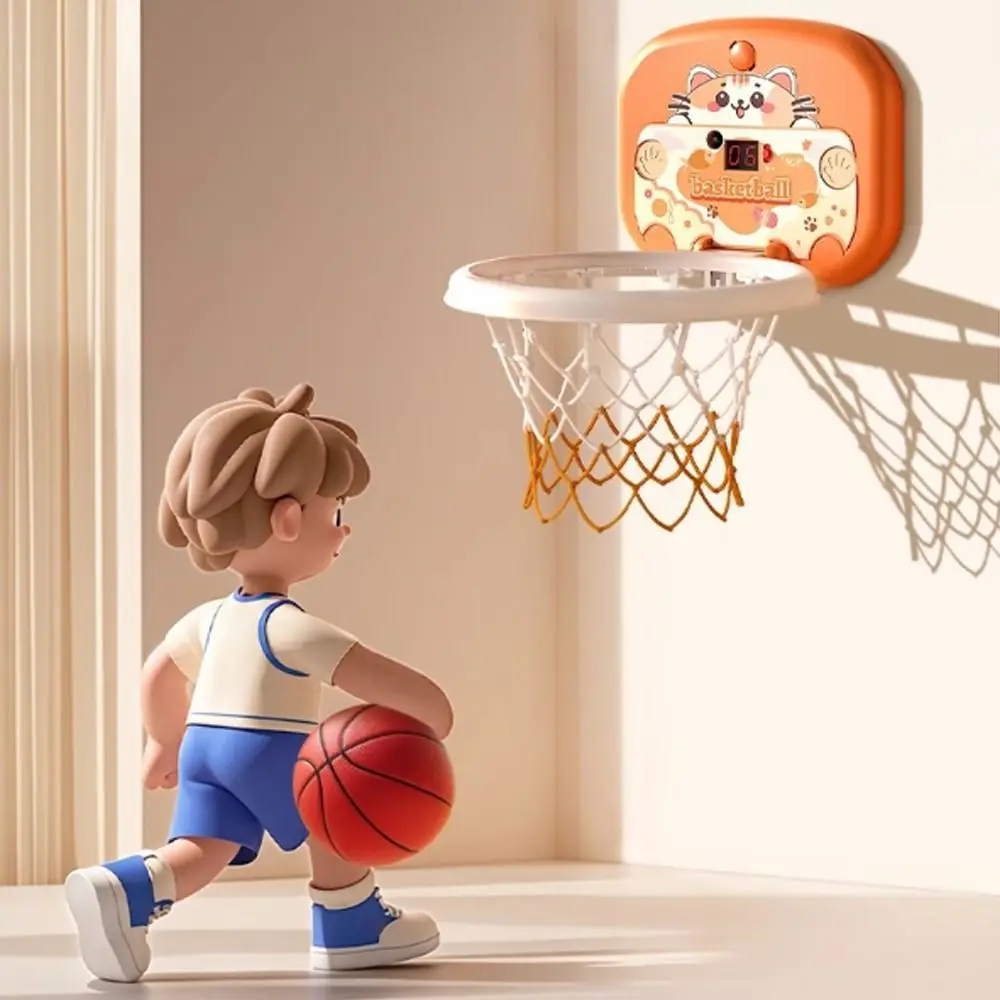Foldable Baby Basketball Set Scorable Scoreboard Cartoon Animal Toddler Basketball Hoop No-Drill Installation Inflatable Ball
Foldable Baby Basketball Set Scorable Scoreboard Cartoon Animal Toddler Basketball Hoop No-Drill Installation Inflatable Ball