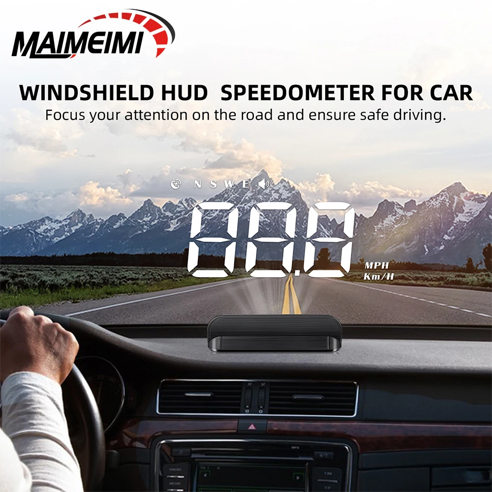 M1 HUD GPS Car Head Up Display on-board Computer Windshield Projector Digital Speedometer KMH MPH Monitor Electronic Accessories
M1 HUD GPS Car Head Up Display on-board Computer Windshield Projector Digital Speedometer KMH MPH Monitor Electronic Accessories