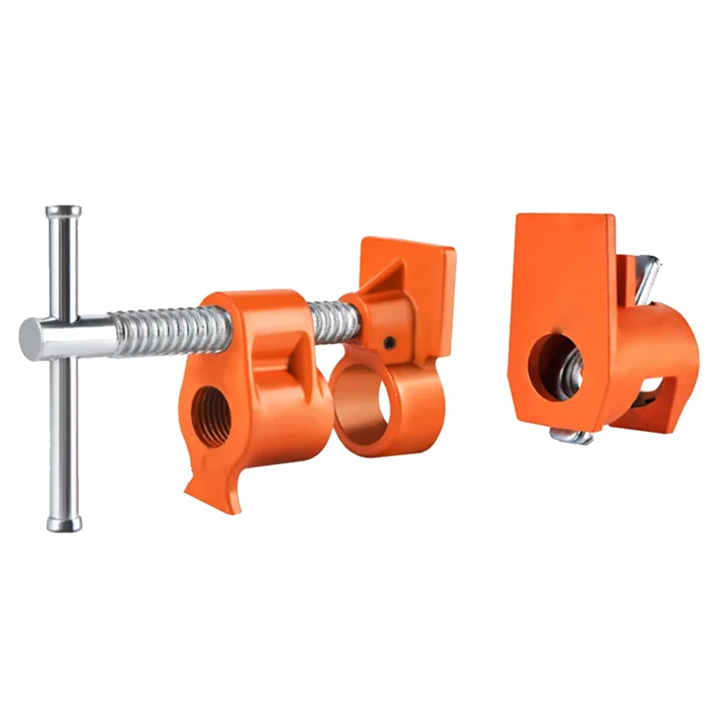 Y31A 1 Pack 1/2 Inch Pipe Clamps, Fits with 1/2in Tube,Suitable for Woodworking Assembly or Cuttings, Wood Clamps
Y31A 1 Pack 1/2 Inch Pipe Clamps, Fits with 1/2in Tube,Suitable for Woodworking Assembly or Cuttings, Wood Clamps