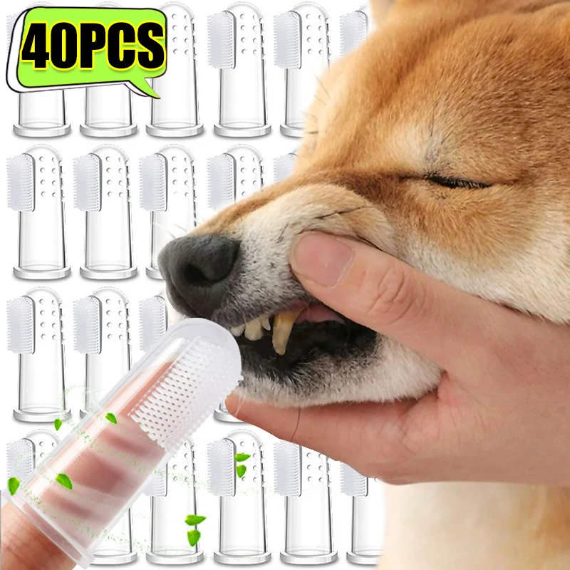 Pet Finger Toothbrush Dog Cat Teeth Cleaning Wipes Bad Breath Tartar Teeth Care Tool with Storage Box Home Pet Cleaning Brush
Pet Finger Toothbrush Dog Cat Teeth Cleaning Wipes Bad Breath Tartar Teeth Care Tool with Storage Box Home Pet Cleaning Brush