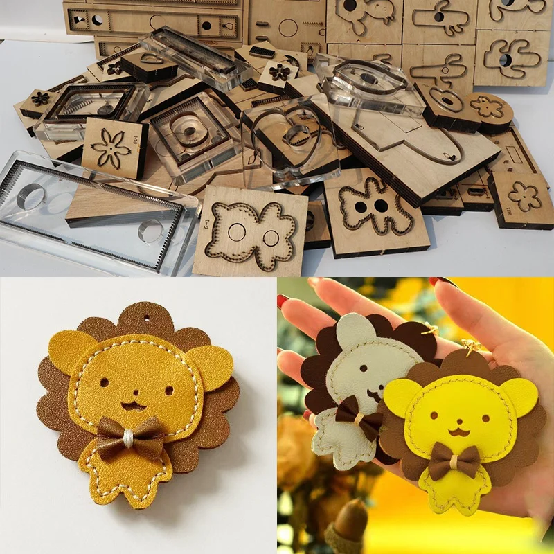Japanese steel mold hand leather diy cartoon bear key chain pendant knife mold hand leather tool knife mold
Japanese steel mold hand leather diy cartoon bear key chain pendant knife mold hand leather tool knife mold