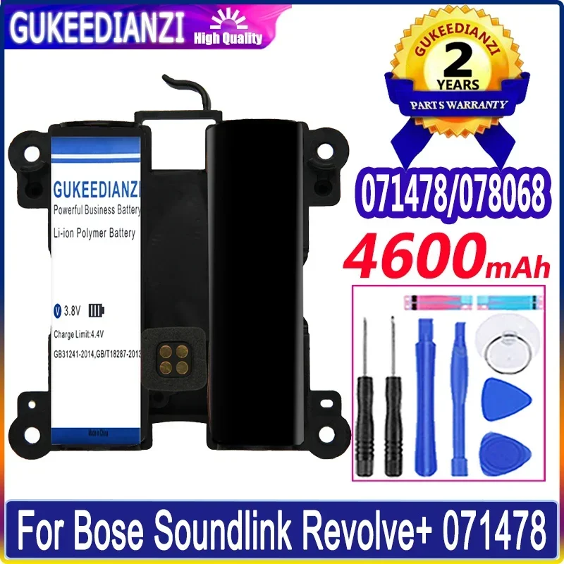 078068 Аккумулятор 4600 мАч для Bose Soundlink Revolve+ 071478 Аккумуляторы для портативных динамиков + бесплатные инструменты
078068 Аккумулятор 4600 мАч для Bose Soundlink Revolve+ 071478 Аккумуляторы для портативных динамиков + бесплатные инструменты