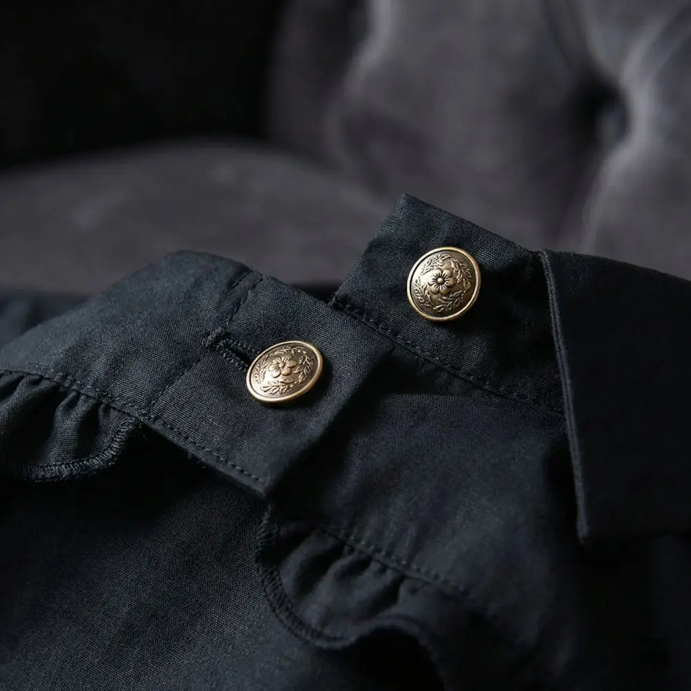 Vintage Sleeve Shirt Collar Courtly Style Puff Sleeve Women Puff Long Sleeve Decorative Ruffles Faux Detachable Collar Top
Vintage Sleeve Shirt Collar Courtly Style Puff Sleeve Women Puff Long Sleeve Decorative Ruffles Faux Detachable Collar Top