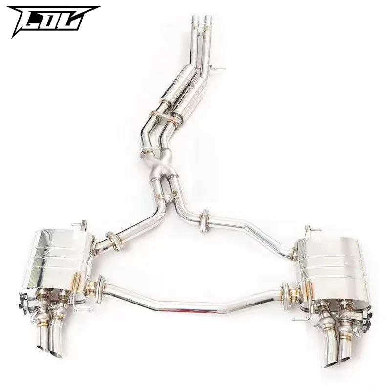 Catback Exhaust For AUDI A8 C8 3.0T 2018-2022 Exhaust Pipe Muffler 304 Stainless Steel High Performance Exhaust Valve Control
Catback Exhaust For AUDI A8 C8 3.0T 2018-2022 Exhaust Pipe Muffler 304 Stainless Steel High Performance Exhaust Valve Control