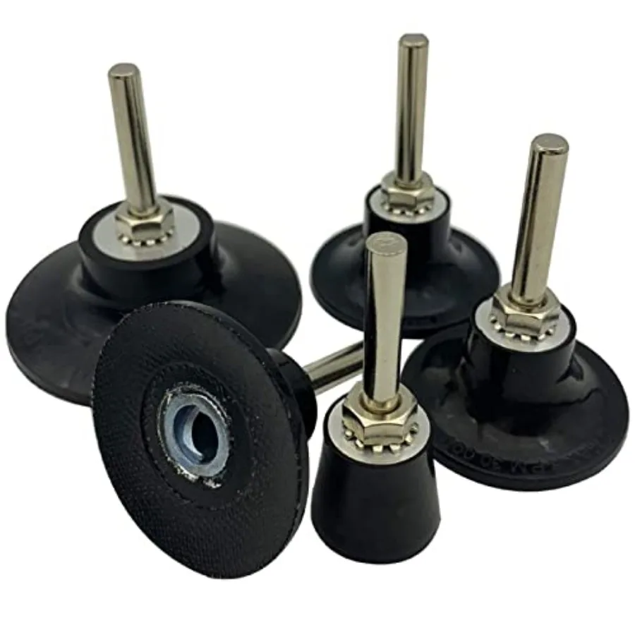 5-Pack Disc Pad Holder Adapter with 1/4" Shank Die Grinder Backing Pad Disc Holder, 1in 2in 3in Disc Pad Sanding Disc Adapter R
5-Pack Disc Pad Holder Adapter with 1/4" Shank Die Grinder Backing Pad Disc Holder, 1in 2in 3in Disc Pad Sanding Disc Adapter R